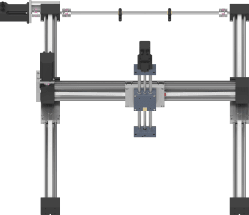 Portique cartésien 3 axes - Périmètre de travail de 500 x 500 x 200 mm