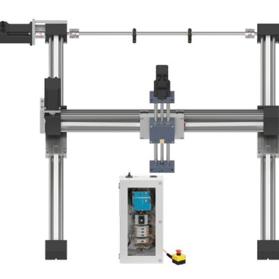Room Gantry | DLE-RG-0014 | Working area 500 x 500 x 200 mm