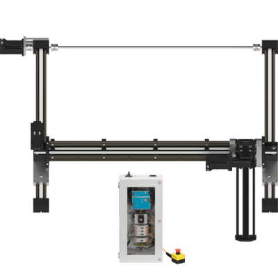 Room portal robot | DLE-RG-0003 | Working area 800 x 800 x 500 mm